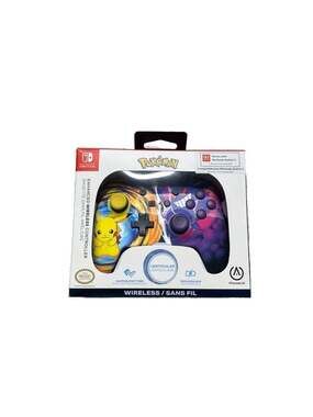 PowerA Enhanced Wireless Controller for Nintendo Switch - Pikachu vs Gengar